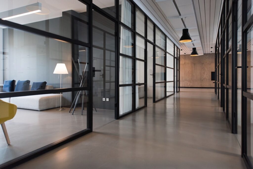 Bright Coworking Interior